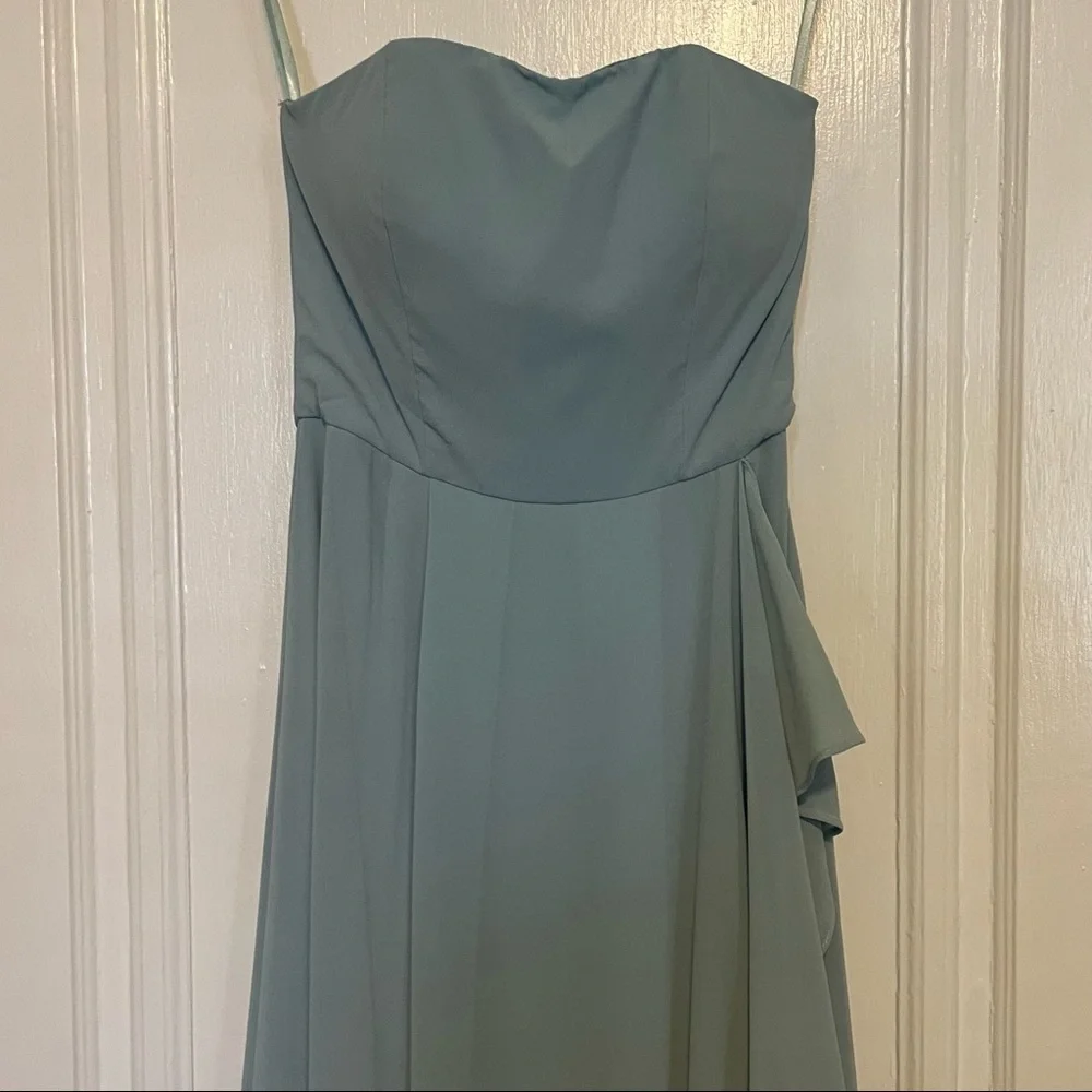 LULUS| Maxi dress. Size Small. Color *Turquoise* (according to their website) - Picture 2 of 6
